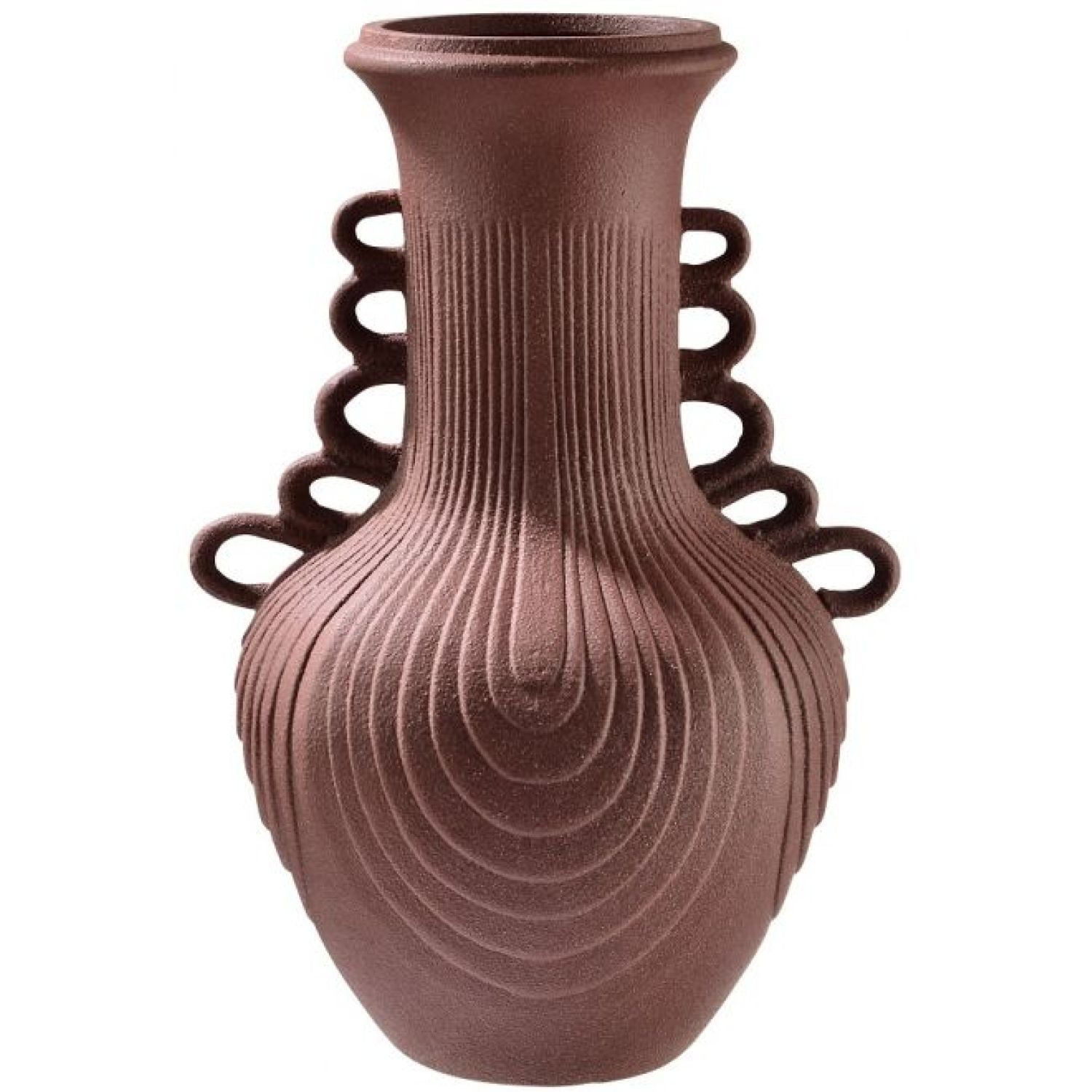 Maya Ceramic Vase - Biscuit