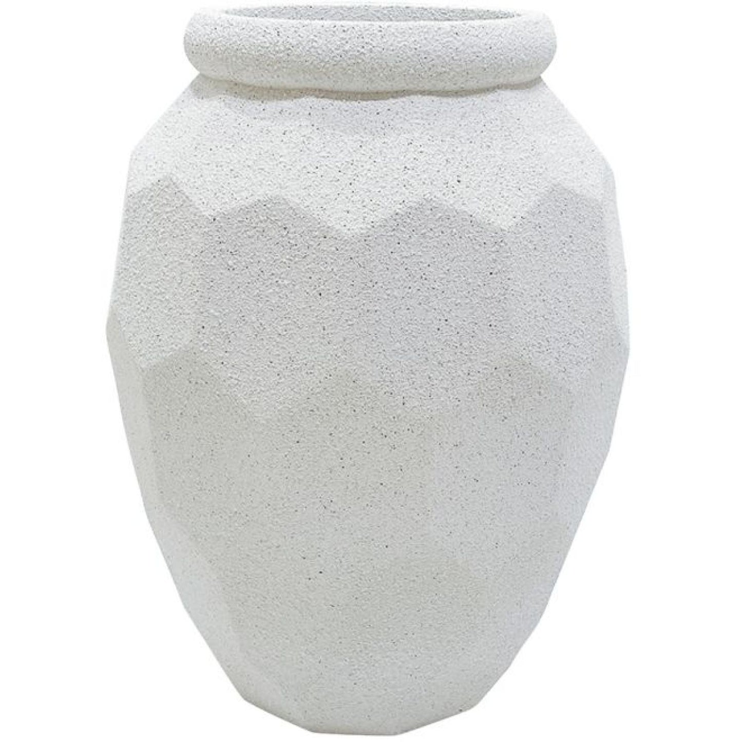 Lodge Mgo Vase - Textured White