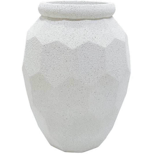 Lodge Mgo Vase - Textured White