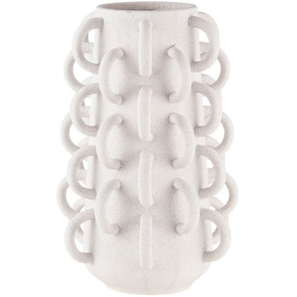 Sonni Ceramic Vase - White