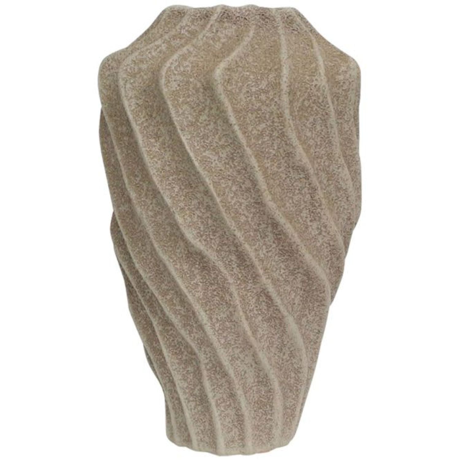 Dante Ceramic Vase - Chocolate
