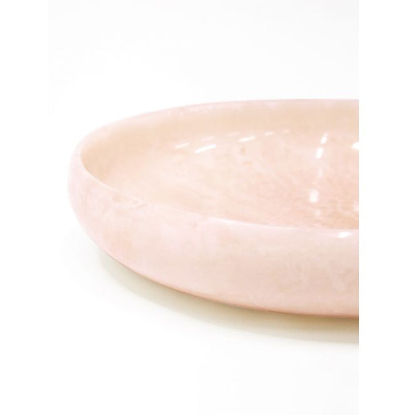 Aura Resin Bowl - Milky White