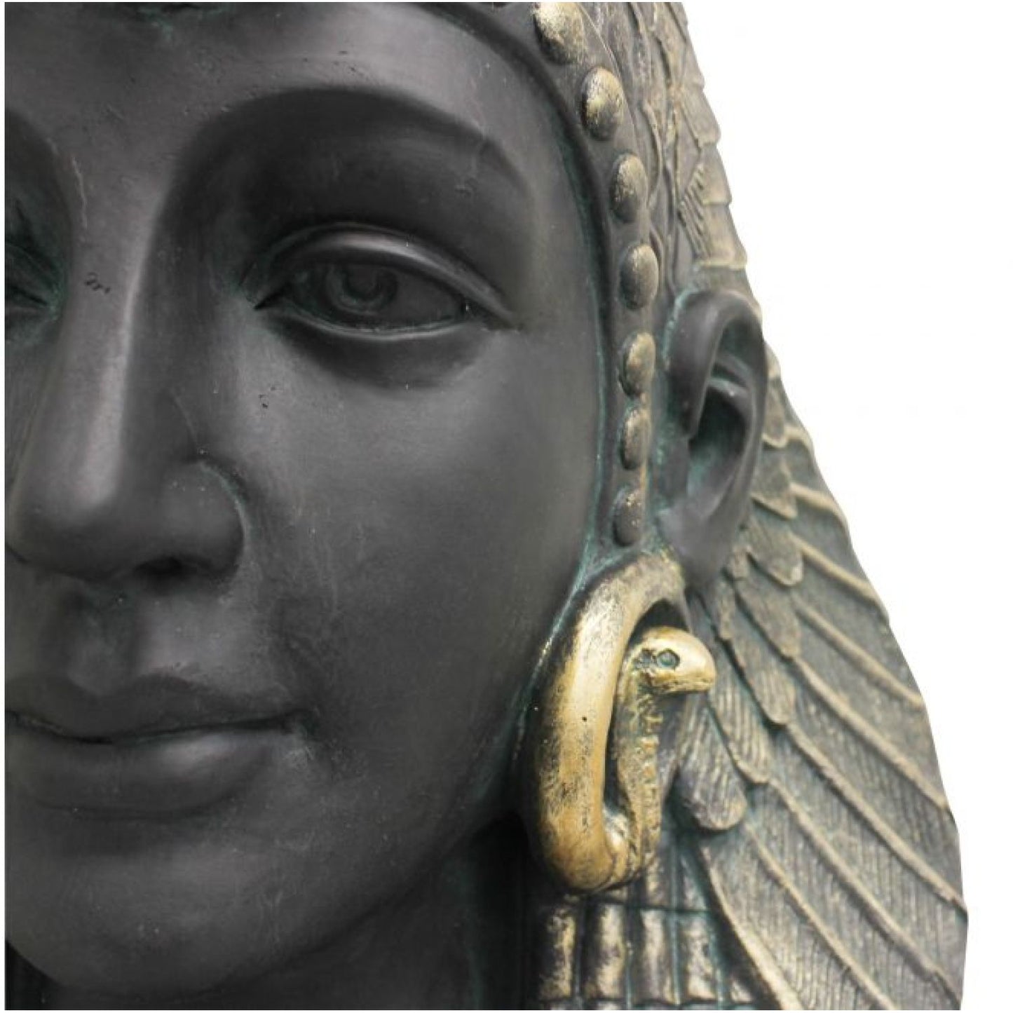 Fibre Clay Cleopatra Bust