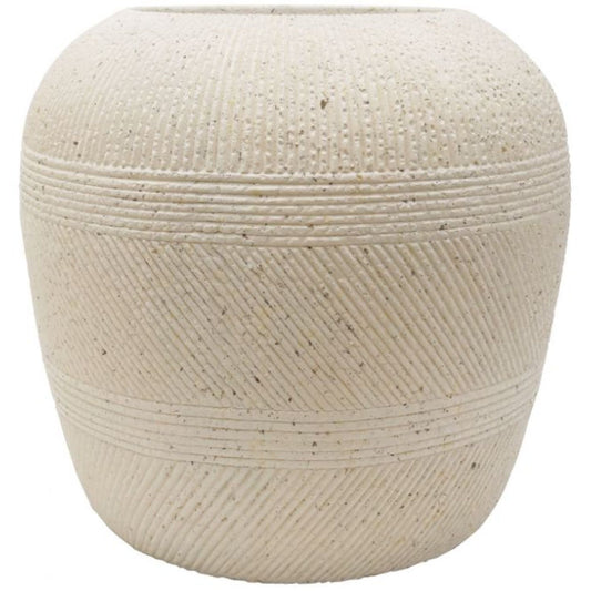 Azure Mgo Planter - Chalk