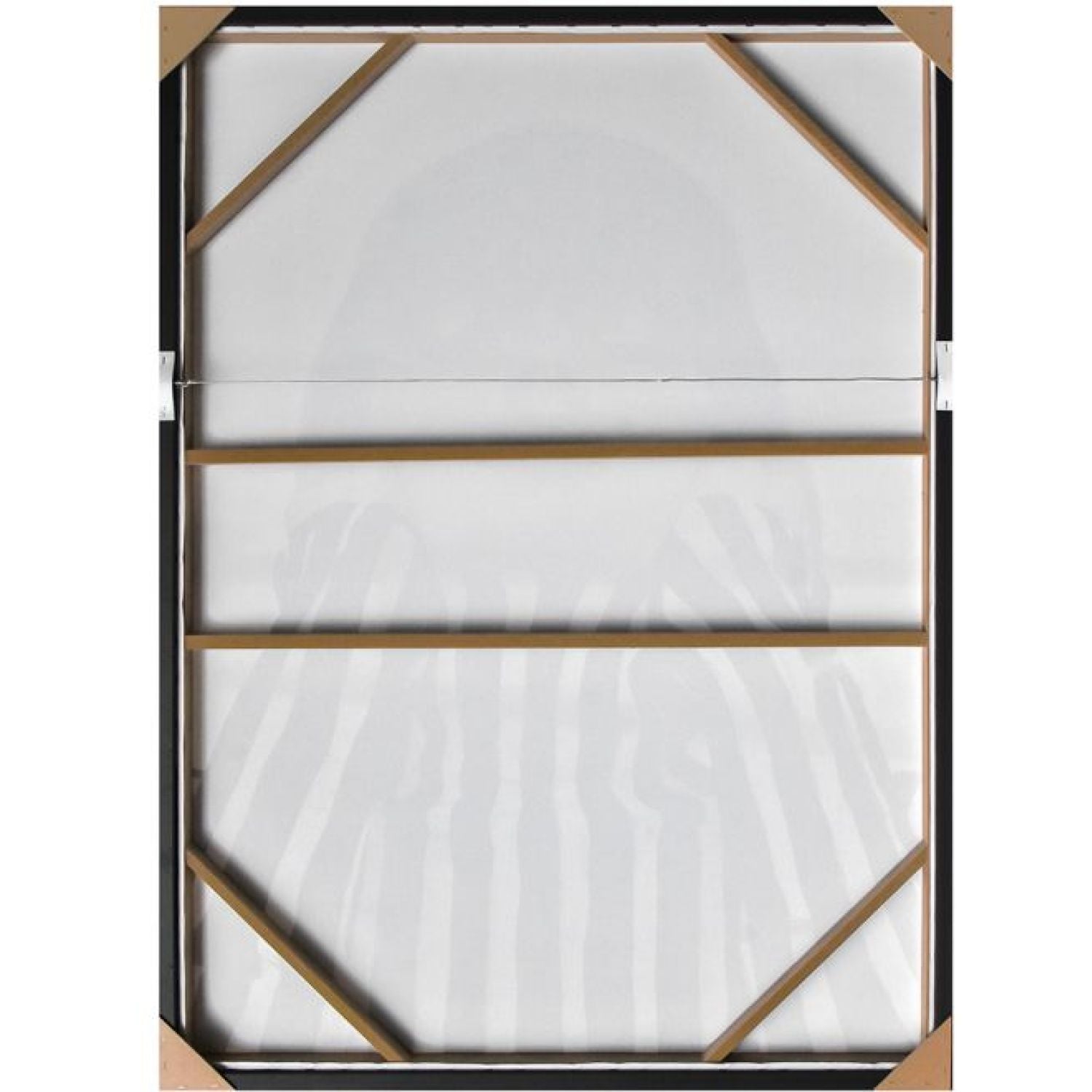 Rubee Canvas Framed Wall Art - Black Fra