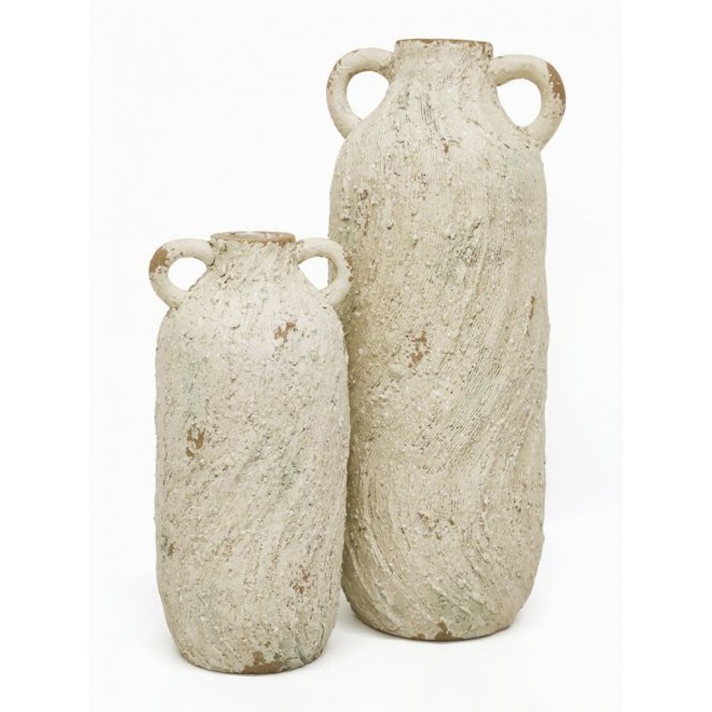 Grace Vase - Textured White