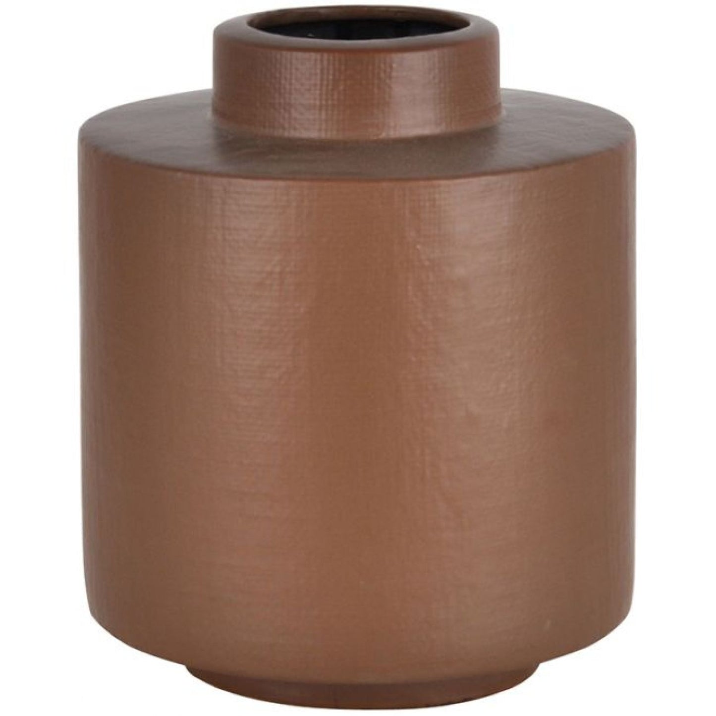 Hinata Ceramic Vase - Tabacco