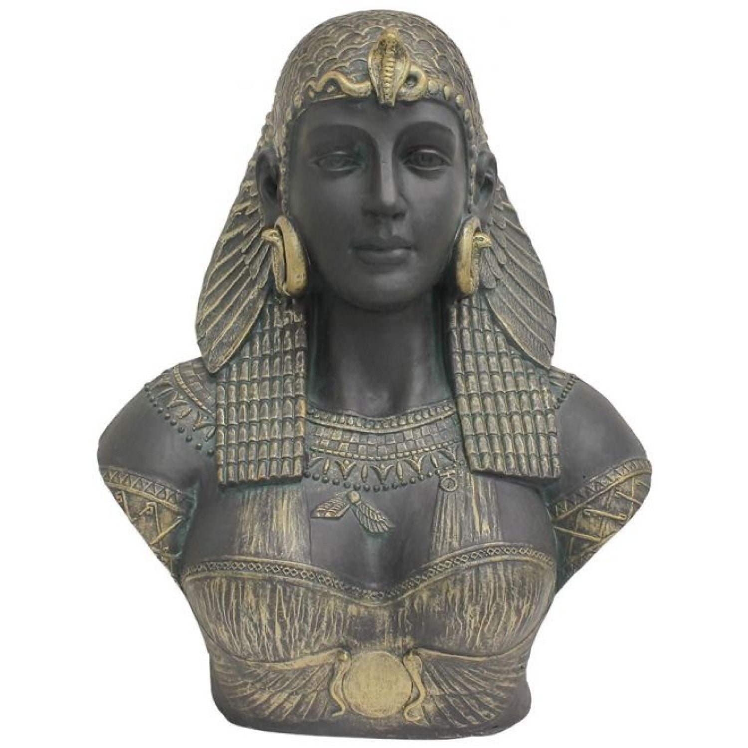 Fibre Clay Cleopatra Bust