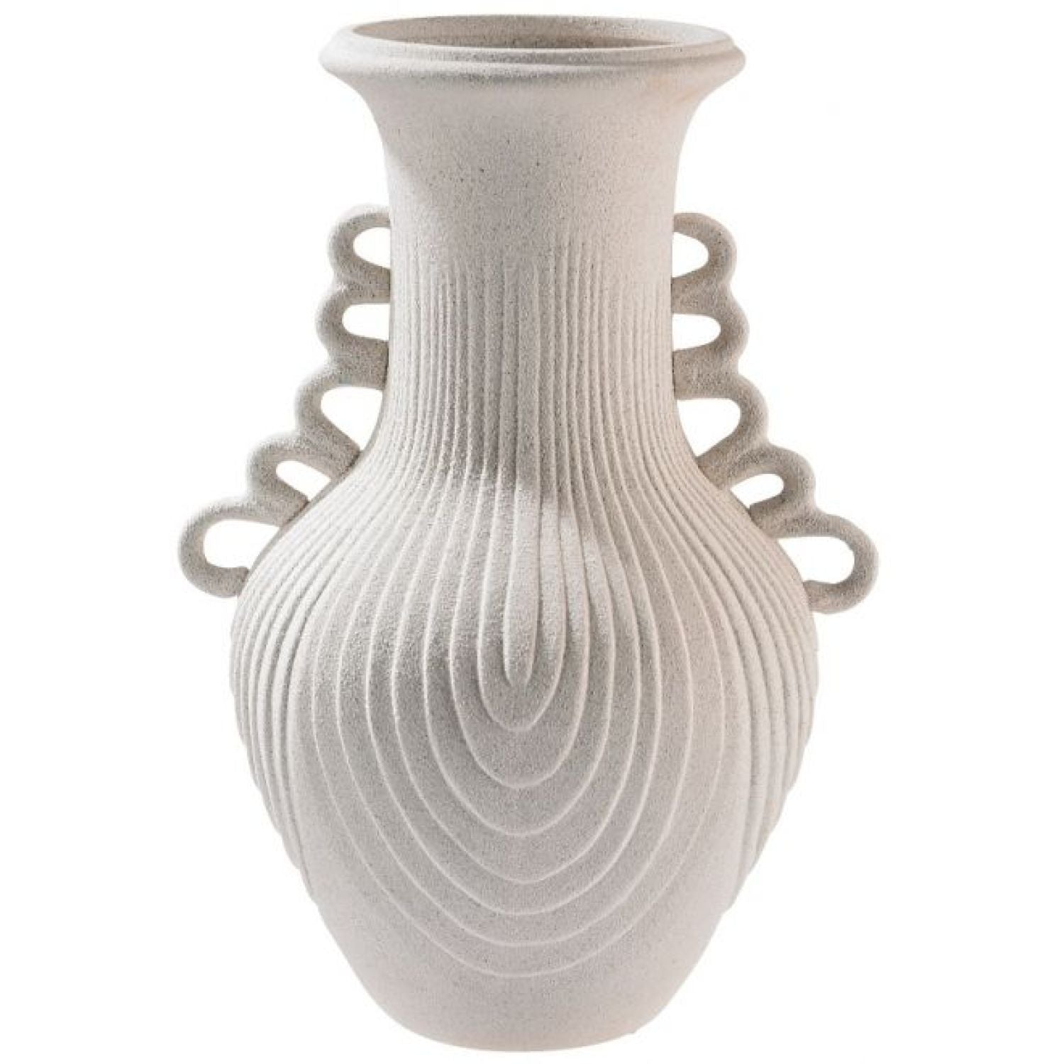 Maya Ceramic Vase - White