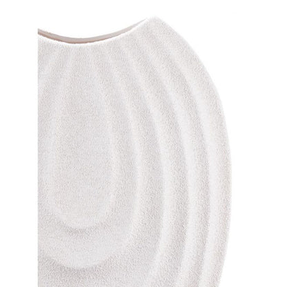 Zinnia Ceramic Vase - White
