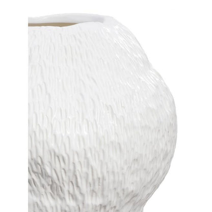 Clara Ceramic Vase - White