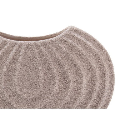Zinnia Ceramic Vase - Dark Sand