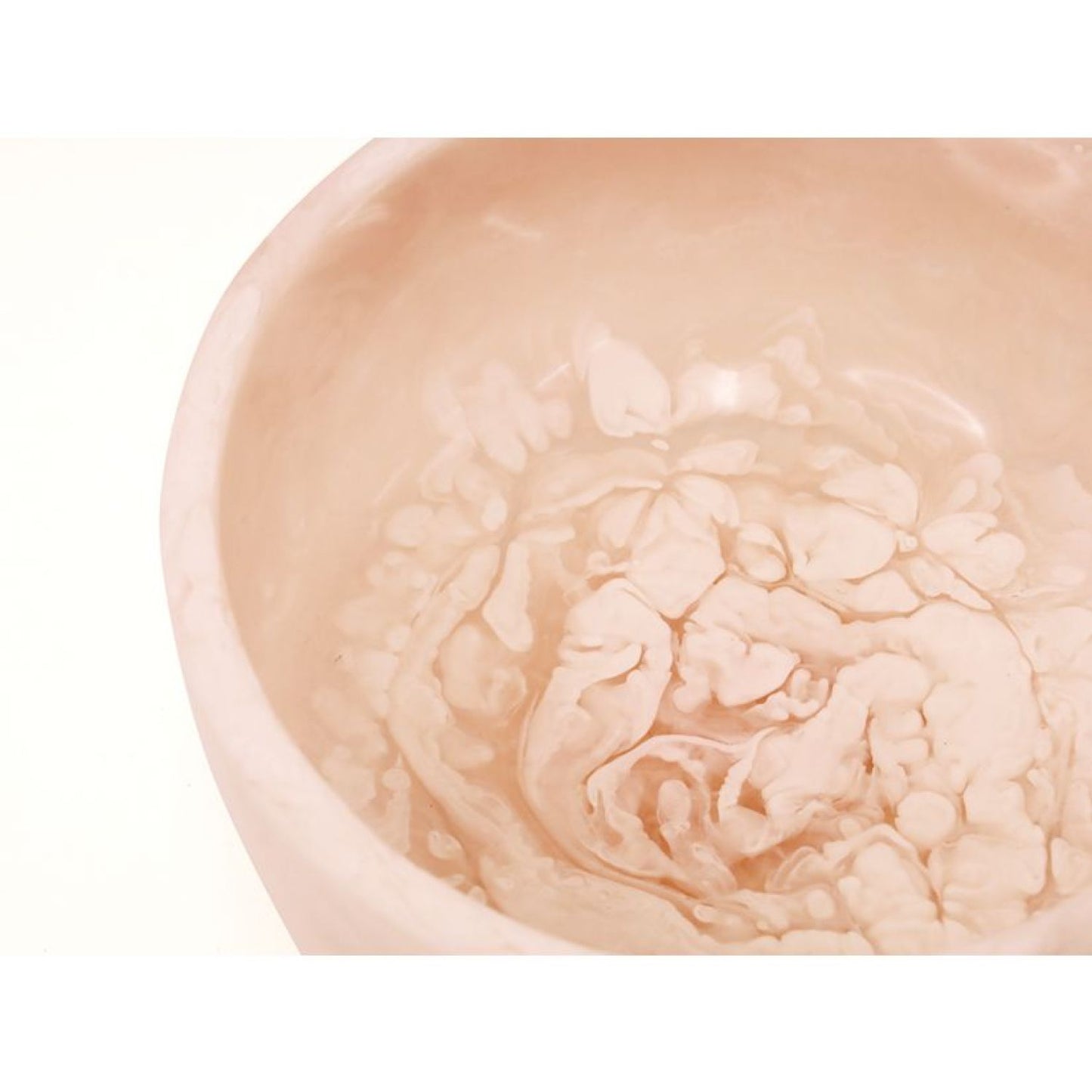 Aura Resin Bowl - Milky White