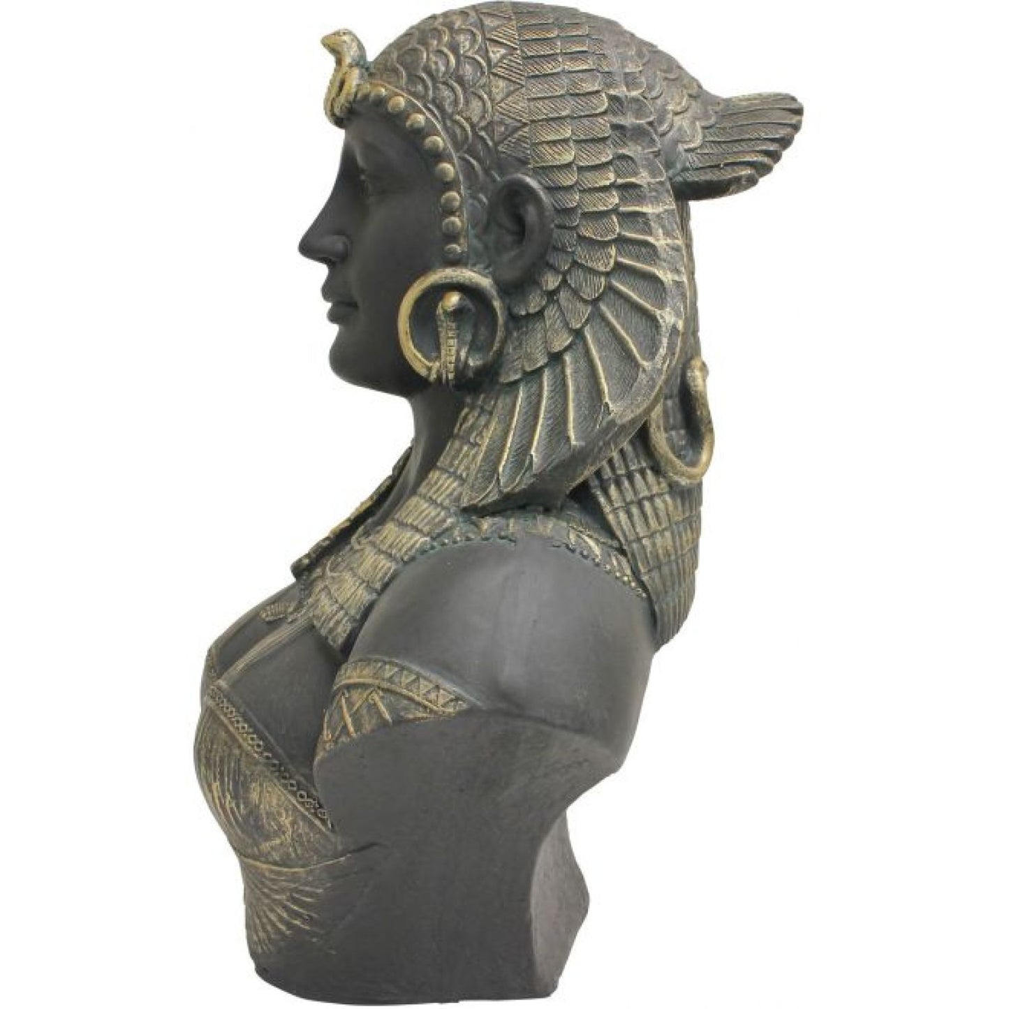 Fibre Clay Cleopatra Bust