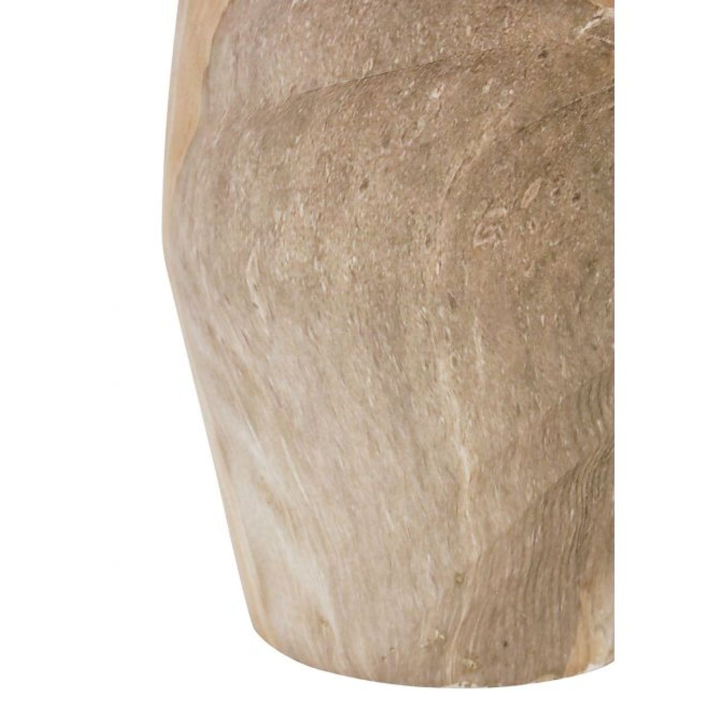 Zaza Mgo Vase - Natural Stone