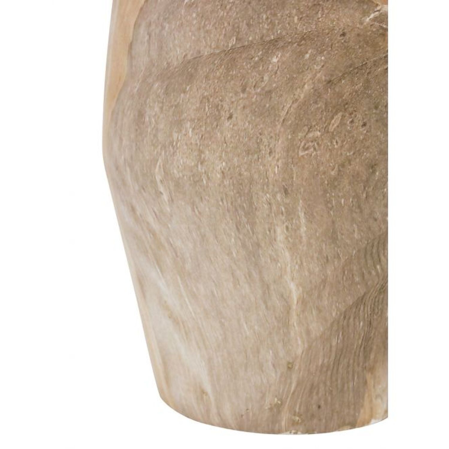 Zaza Mgo Vase - Natural Stone