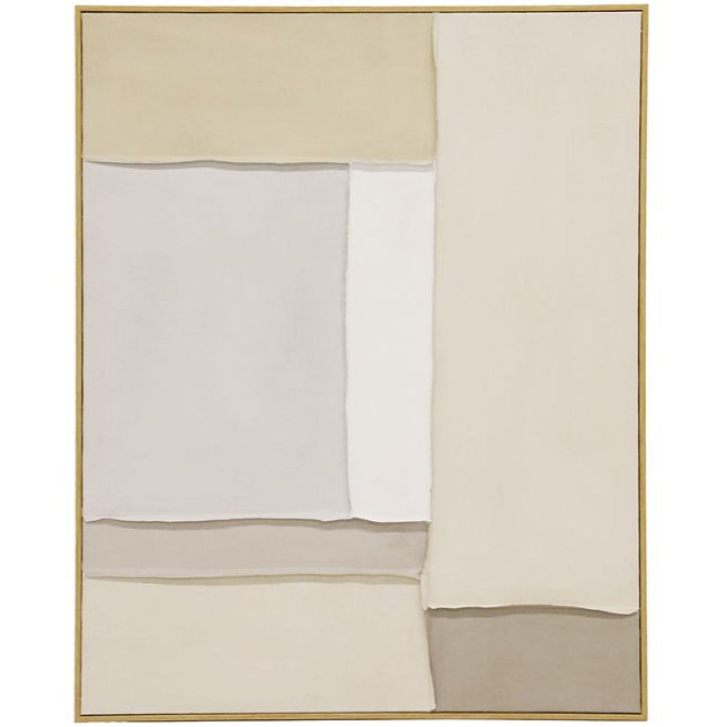 Lokiar Hand a Painted Framed Canvas -