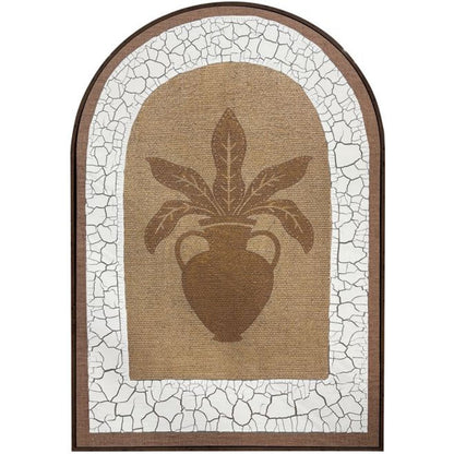 Avada a Arch Framed Art - Chocolate Burl