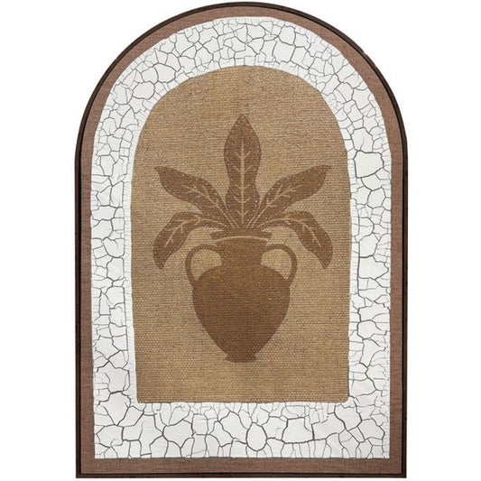 Avada a Arch Framed Art - Chocolate Burl