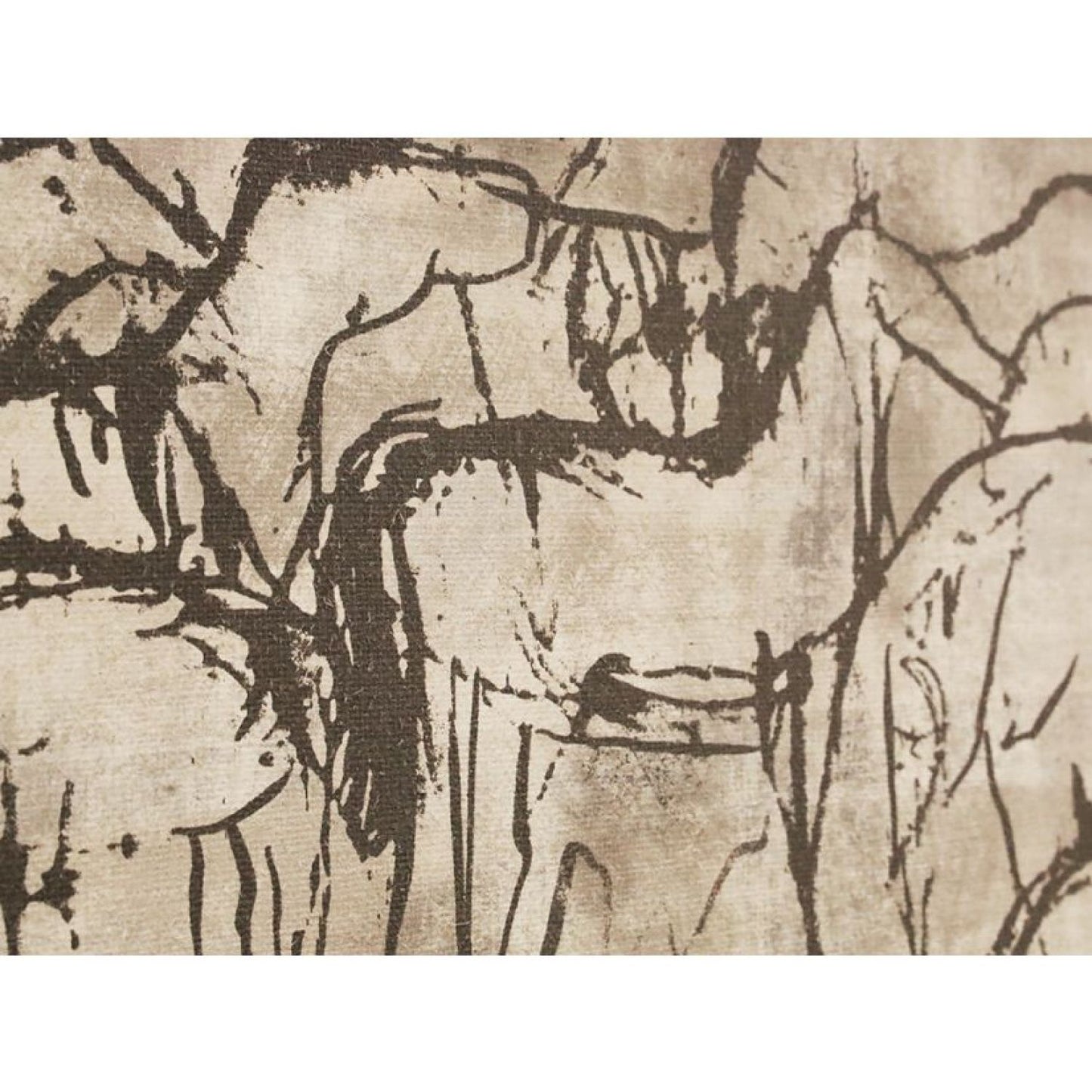Horses Textured on Heavy Framed Canvas -
