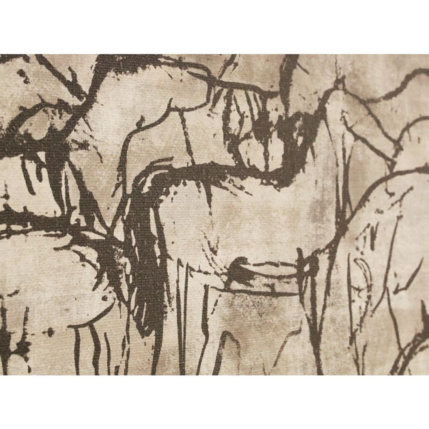 Horses Textured on Heavy Framed Canvas -