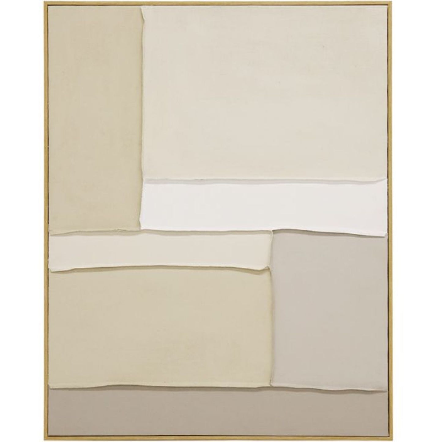 Lokiar Hand b Painted Framed Canvas -