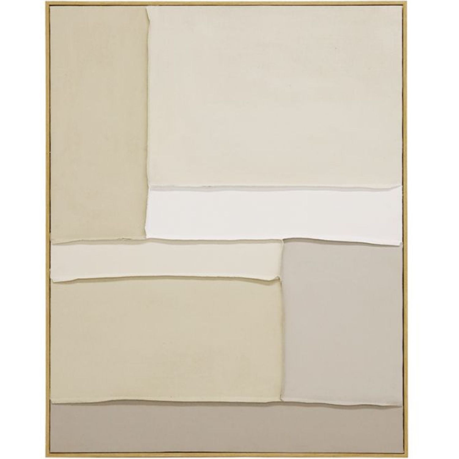 Lokiar Hand b Painted Framed Canvas -