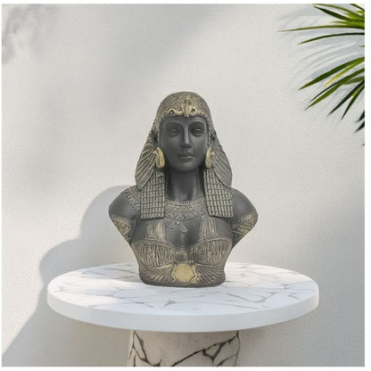 Fibre Clay Cleopatra Bust