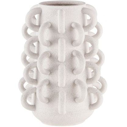 Sonni Ceramic Vase - White