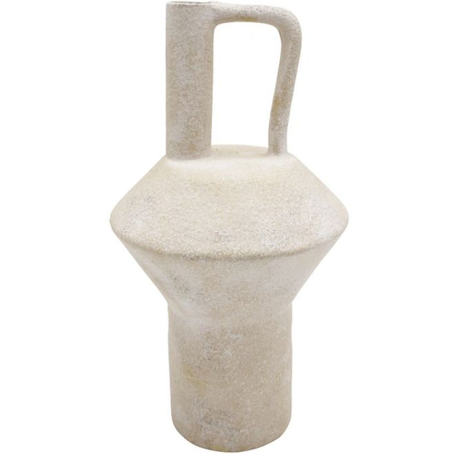 Stevie Resin Vase - Textured White