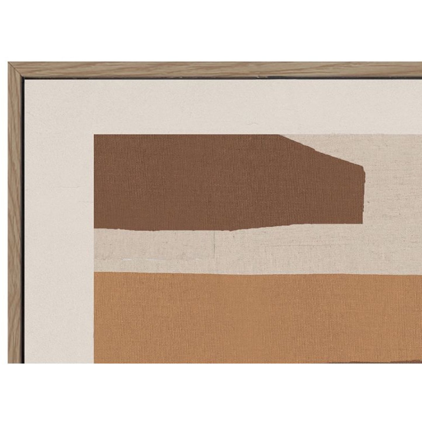Earthern b Framed Art - Natural