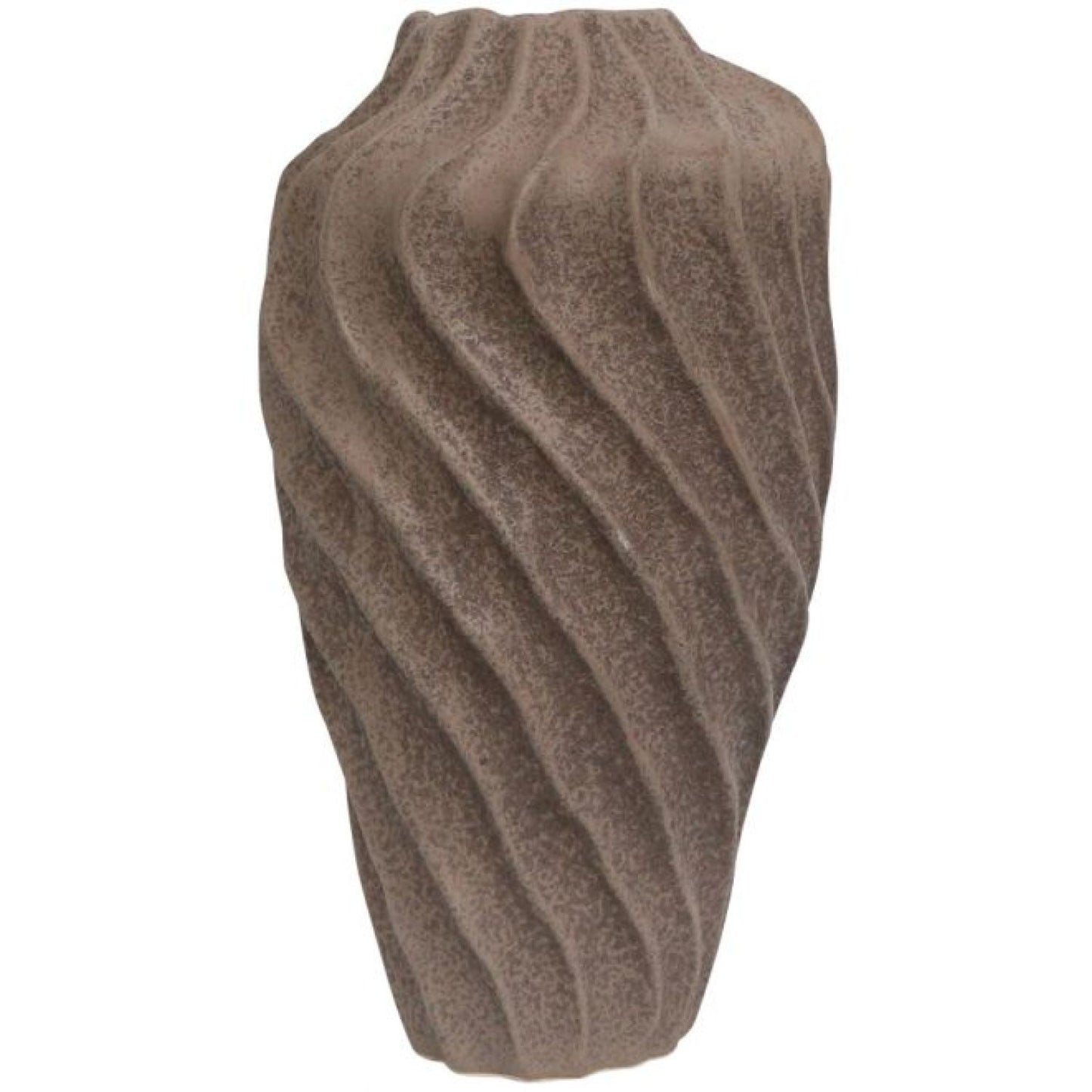 Dante Ceramic Vase - Chocolate