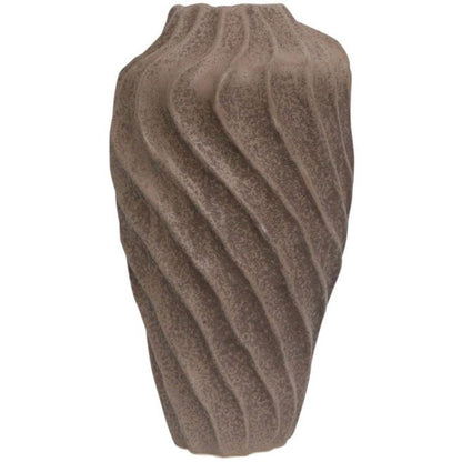 Dante Ceramic Vase - Chocolate