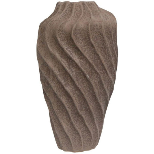 Dante Ceramic Vase - Chocolate