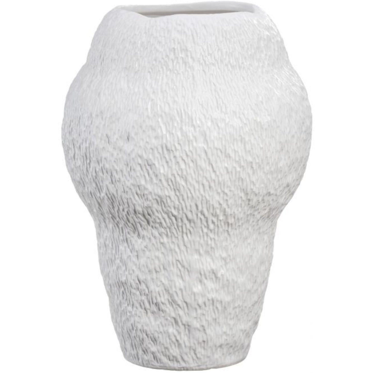 Clara Ceramic Vase - White