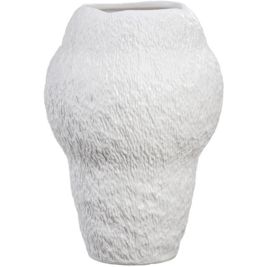Clara Ceramic Vase - White