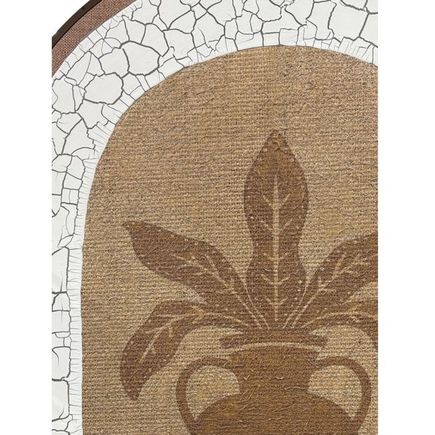 Avada a Arch Framed Art - Chocolate Burl
