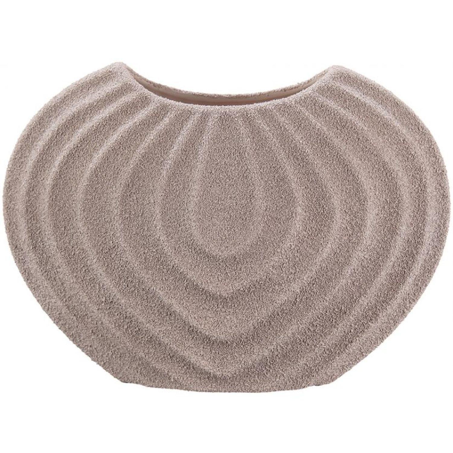 Zinnia Ceramic Vase - Dark Sand
