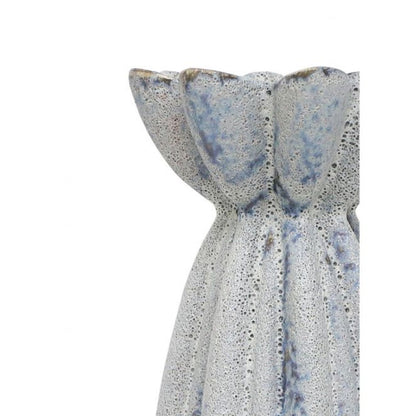 Posey Ceramic Vase - Grey/blue