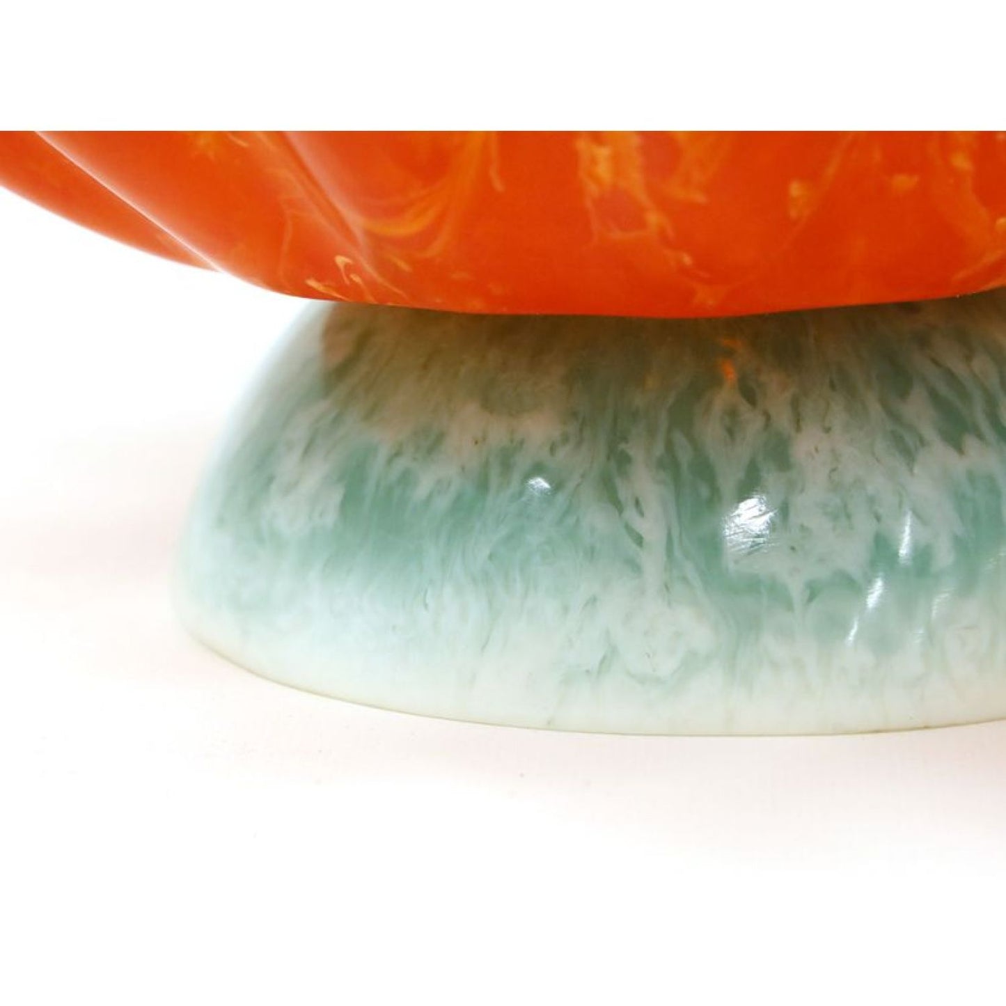 Rara Resin Bowl - Turquoise &amp; Orange