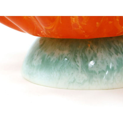 Rara Resin Bowl - Turquoise &amp; Orange