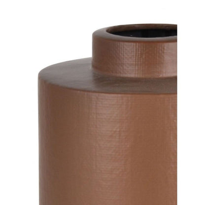 Hinata Ceramic Vase - Tabacco