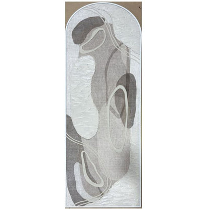 Loki a Arch Framed Canvas - White