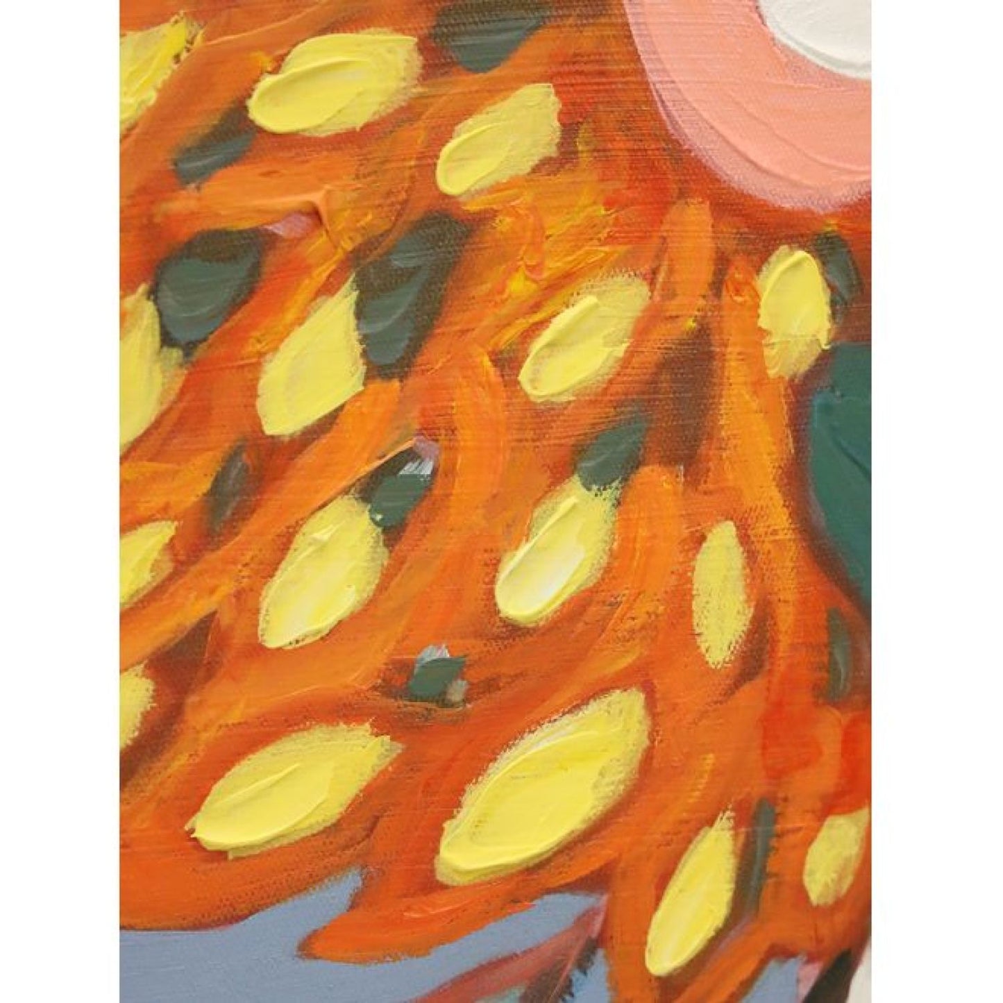 Pretty Posie a Hand Painted Framed Canvas