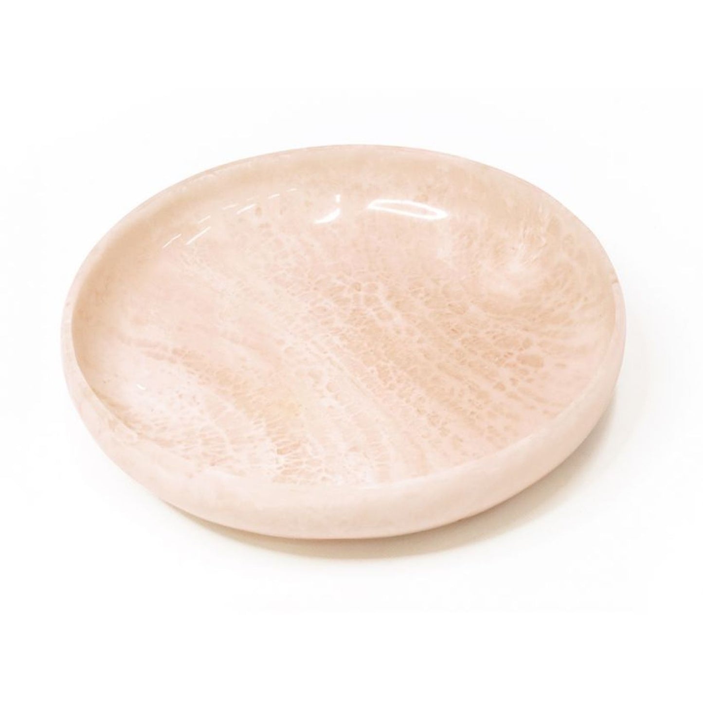 Aura Resin Bowl - Milky White