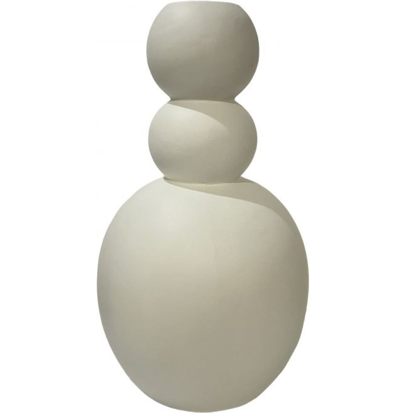 Filipe Fiber Glass Vase - White
