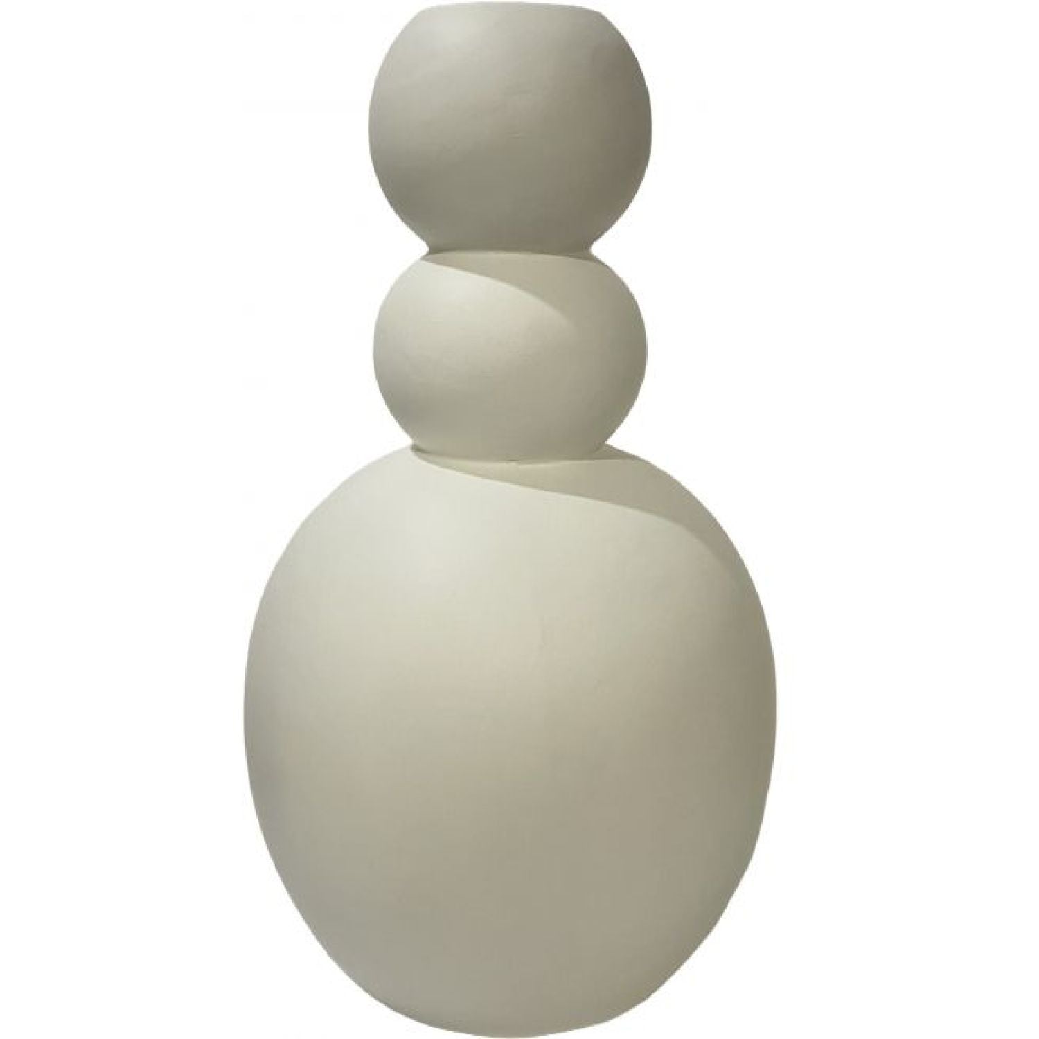 Filipe Fiber Glass Vase - White