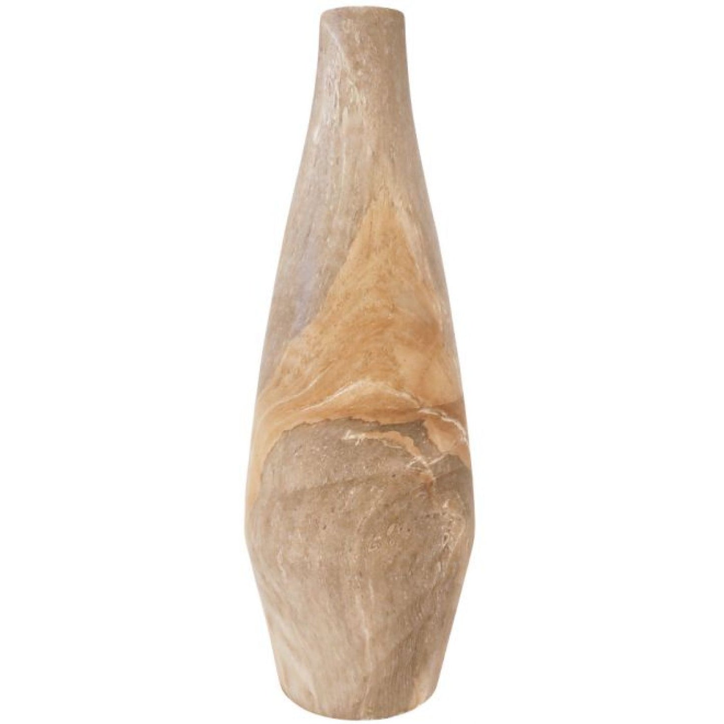 Zaza Mgo Vase - Natural Stone