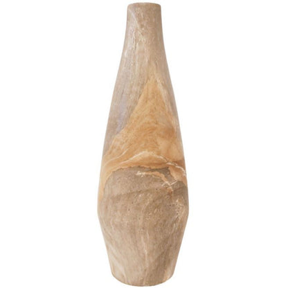 Zaza Mgo Vase - Natural Stone