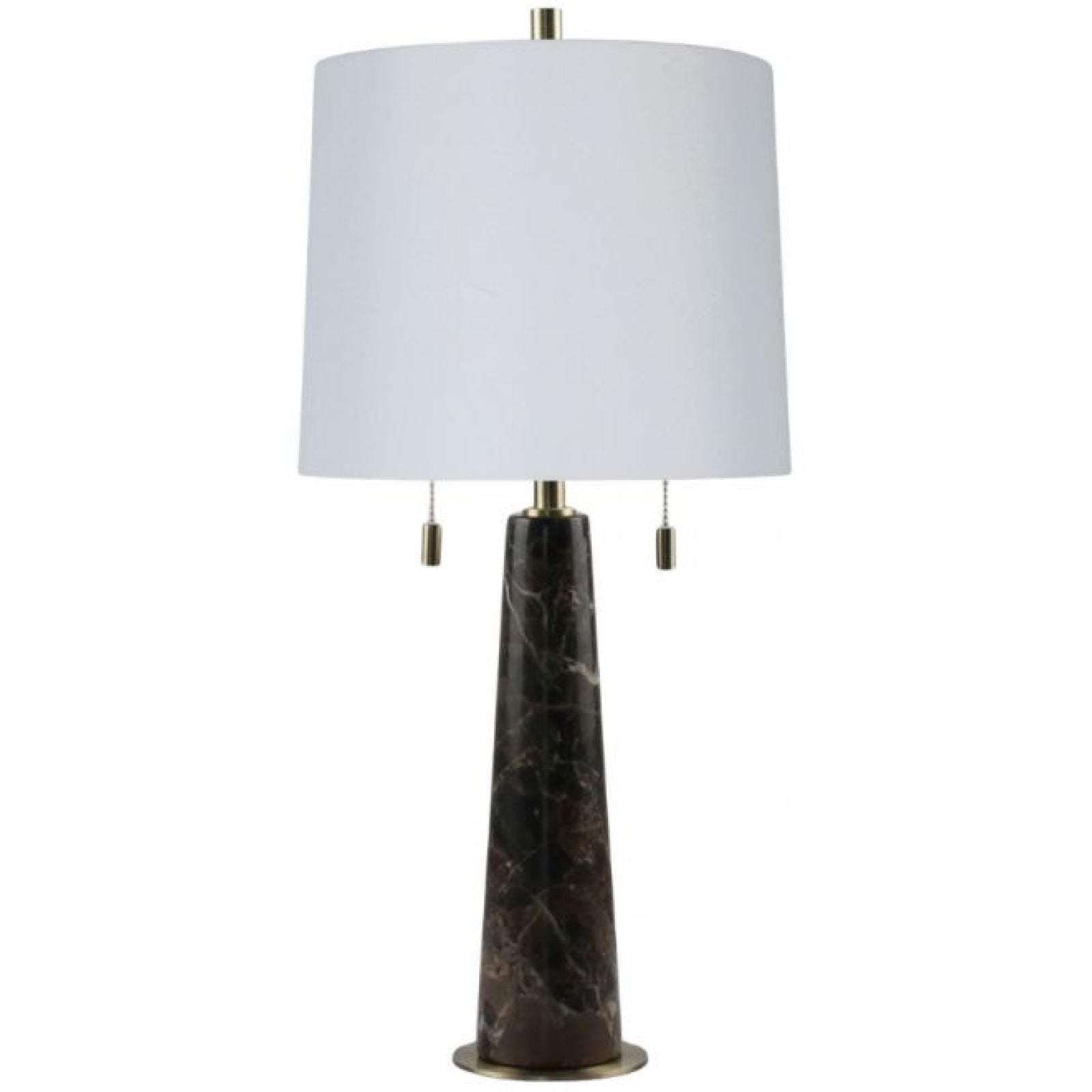 Zucker Table Lamp - Chocolate Marble — view 2